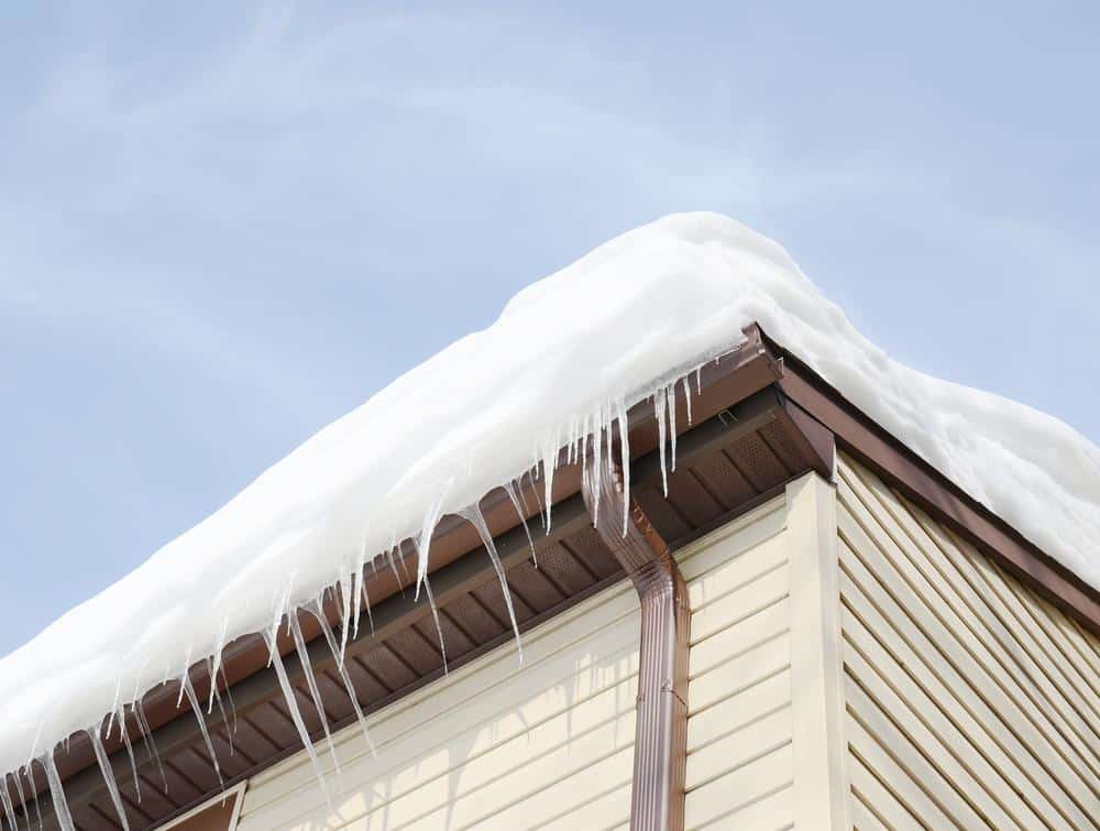 icicles on roof